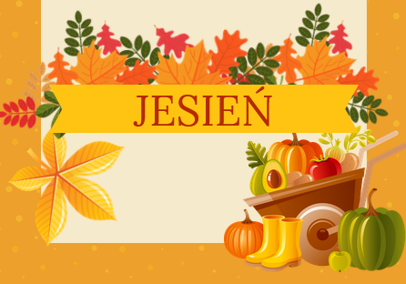 Plakat powitanie jesieni
