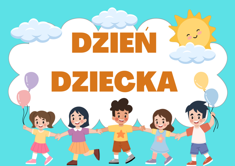 Plakat dzień dziecka 