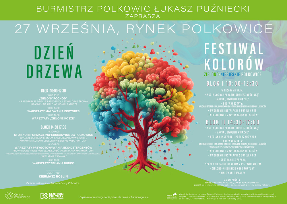 plakat dzień drzewa