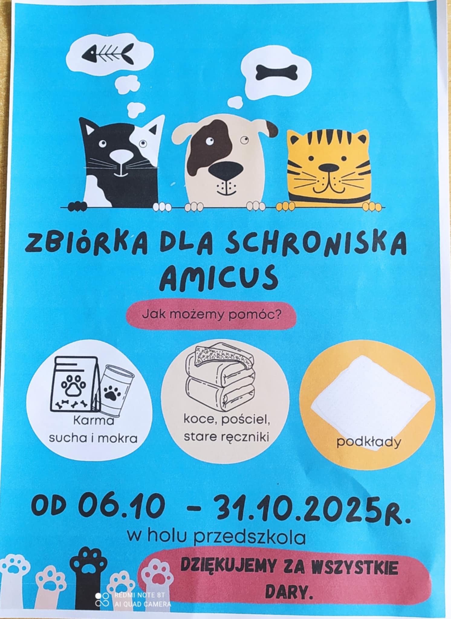 Plakat zbi&oacute;rki 